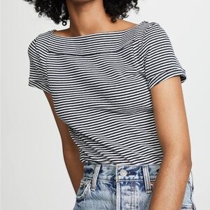 We The Free Striped Square Neck Top​​​​